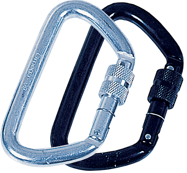 Large D Aluminum Carabiner