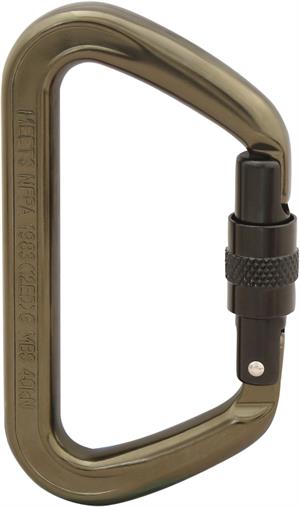 AD40 NFPA Small Aluminum Wizard Carabiner AD40 NFPA Small Aluminum Wizard Carabiner