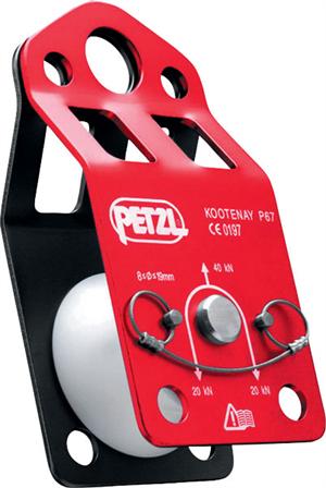 Petzl Kootenay Knot Passing Carriage Pulley