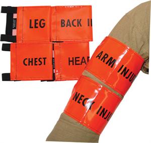 Casualty Armbands for Training Manikin