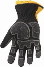 Ringers Extrication Gloves, Short Cuff Yellow