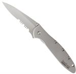 Kershaw Leek Partially Serrated Knife