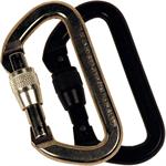 NFPA Aluminum 'D' Carabiner - Screwgate