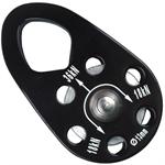 RescueTECH Micro Rescue Pulley Black