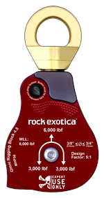 Rock Exotica Material Handling Pulley